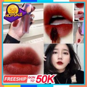 Son Black Rouge  A06 Màu Đỏ gạch 🎁CHUẨN CHÍNH HÃNG🎁 Son kem lì A12 ĐỎ NÂU TRẦM | Thế Giới Skin Care