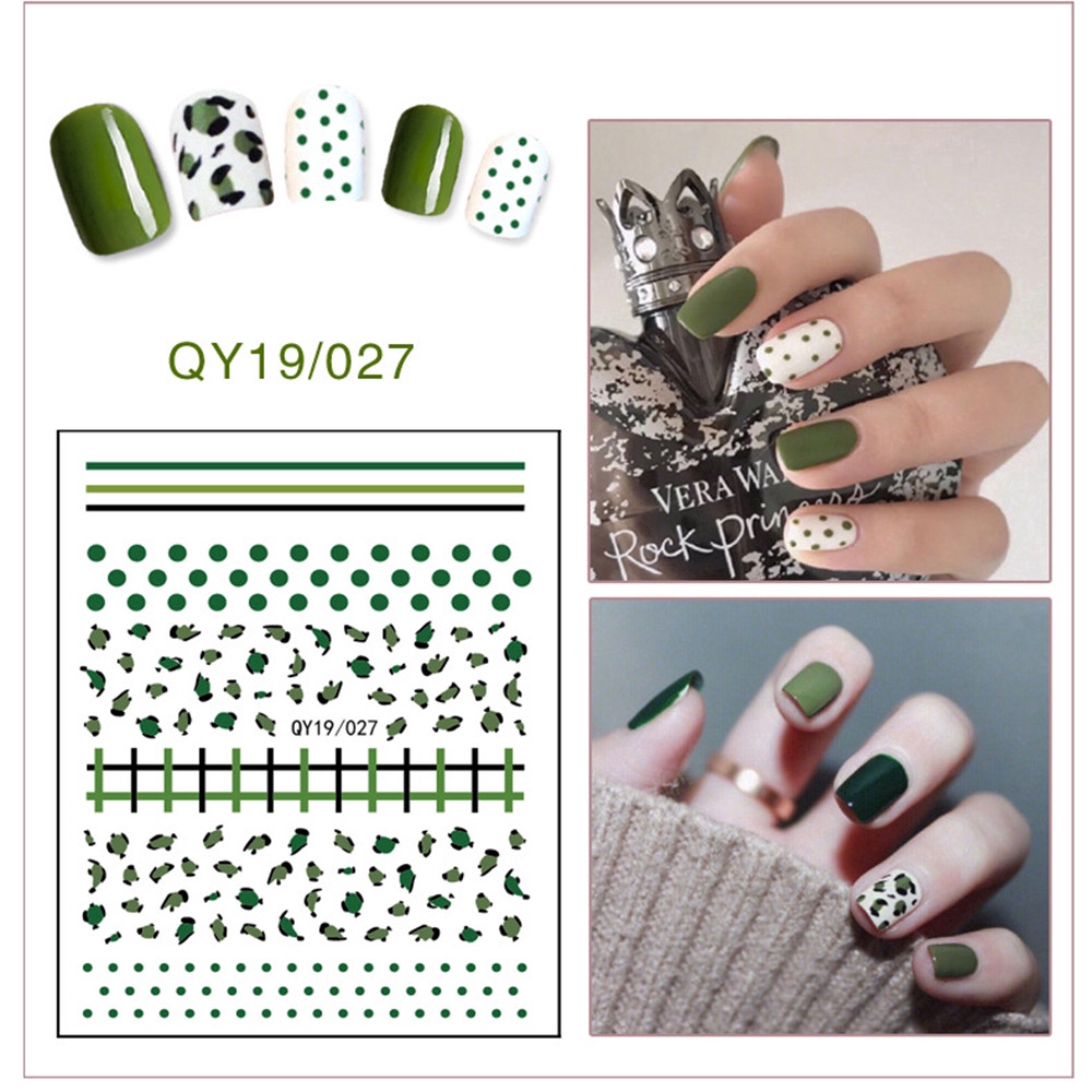 3D Nail Decoration Cartoon Pattern Sticker