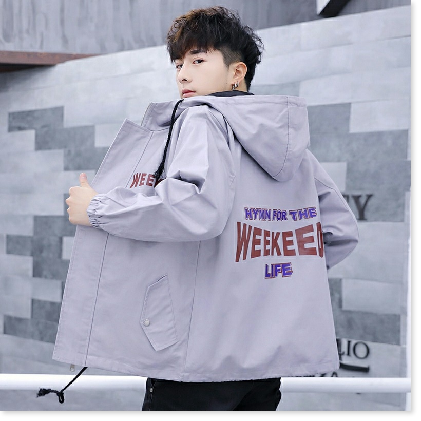 Áo Khoác Dù Nam 2 Lớp WEEKEEND  Chất Dày Dặn [ HÀNG CHUẨN ]