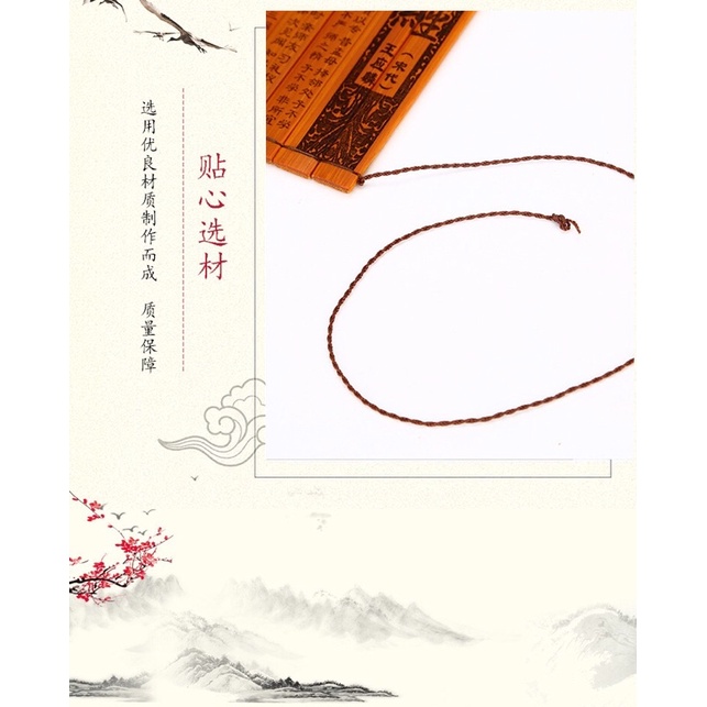 Cuộn thẻ tre đạo cụ chụp ảnh Hán Phục Việt Phục Tam Tự Kinh, Luận Ngữ, Thiên Tự Văn, Đệ Tử Quy