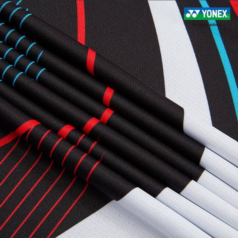 Yonex Badminton Shirts Breathable Quick Dry Training Compitition Badminton Jersey(Only Shirts)