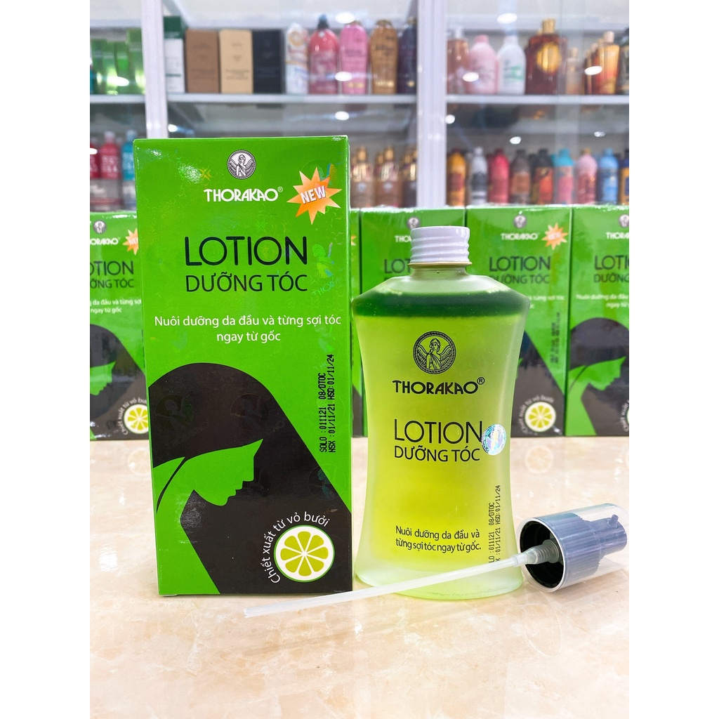 Lotion Dưỡng Tóc Tinh Chất Bưởi Thorakao Ngăn Rụng Tóc 120ml