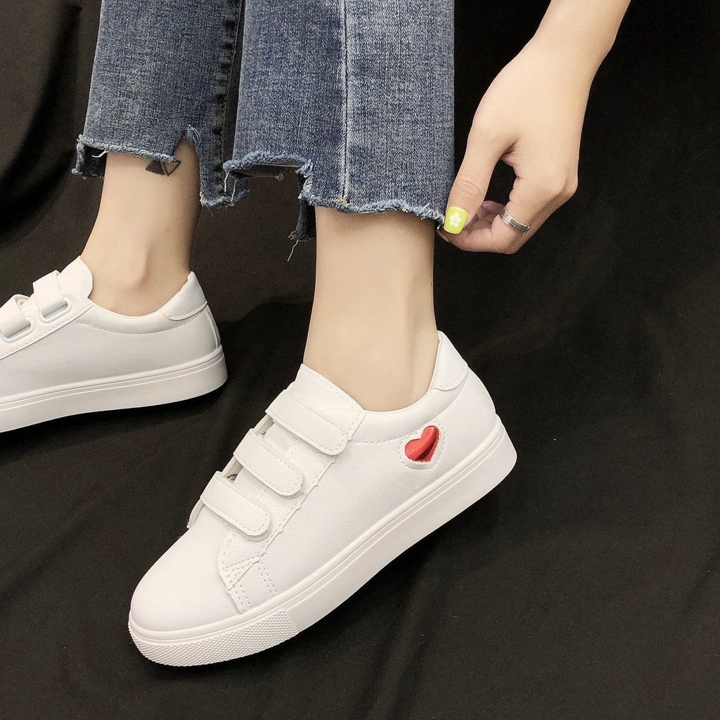 Giày Thể Thao Khóa Dán Thời Trang Dạo Phố Năng Động Dành Cho Nữ
