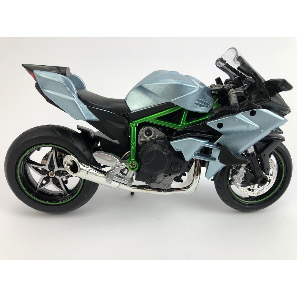 Xe mô hình moto  Kawasaki H2R -  tỷ lệ 1:12