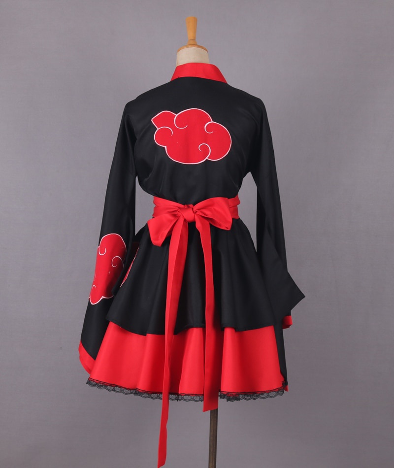 Đầm Kimono Hóa Trang Nhân Vật NARUTO Akatsuki Phong Cách Lolita Dành Cho Nữ | BigBuy360 - bigbuy360.vn
