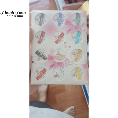 Gel vẽ nail FENGSHANGMEI set 12 màu ( chính hãng ) - Phụ kiện đồ nail