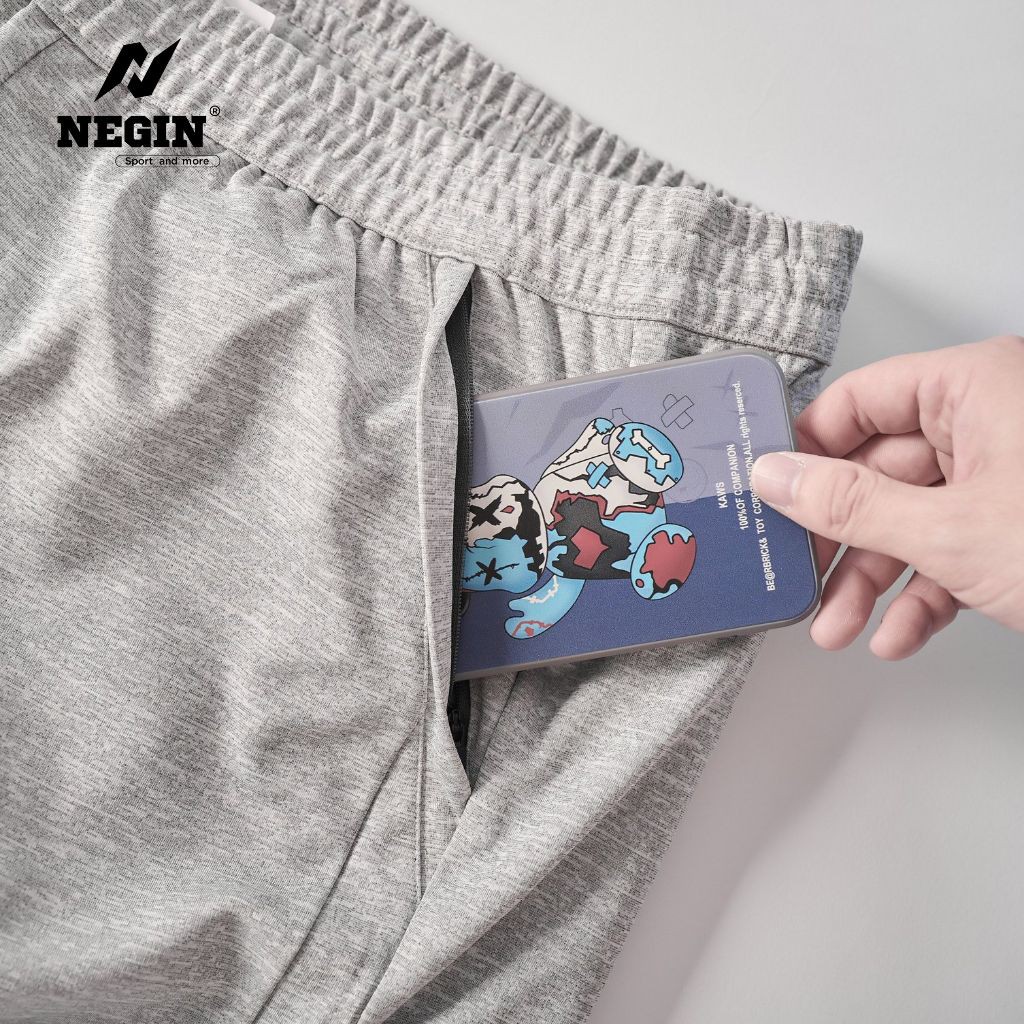 Bộ Quần Áo Nỉ Thể Thao Cho Nam NEGIN Dài Tay Chất Cotton Cao Cấp Co Giãn 4 Chiều, Dày Dặn Thoáng Khí BNI503M