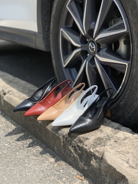 Slingback Gót Nhập COLEE 6P💋