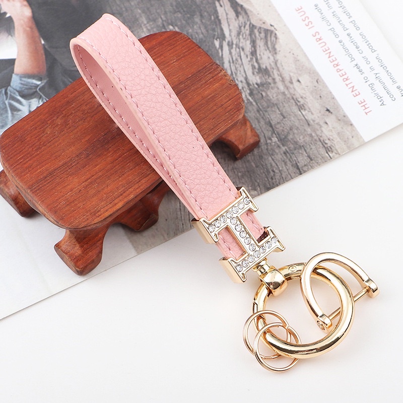 Móc Chìa Khoá Chữ H  đính đá