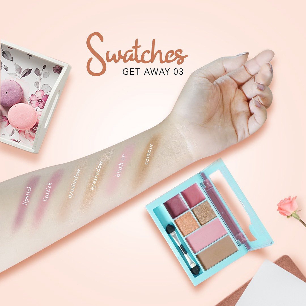 (hàng Mới Về) Bảng Phấn Trang Điểm Madame Gie Getaway | BigBuy360 - bigbuy360.vn