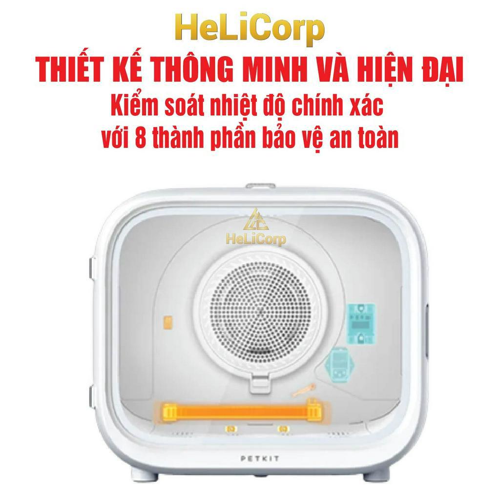 Máy Sấy Cho Chó Mèo, Lồng Sấy Lông Thú Cưng Petkit Air Salon Max Pro 2024