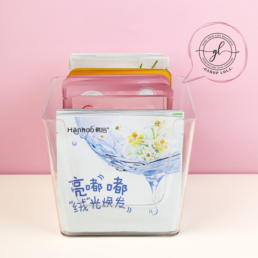 Hộp mask, đắp mặt nạ nhỏ gọn, tiện dụng