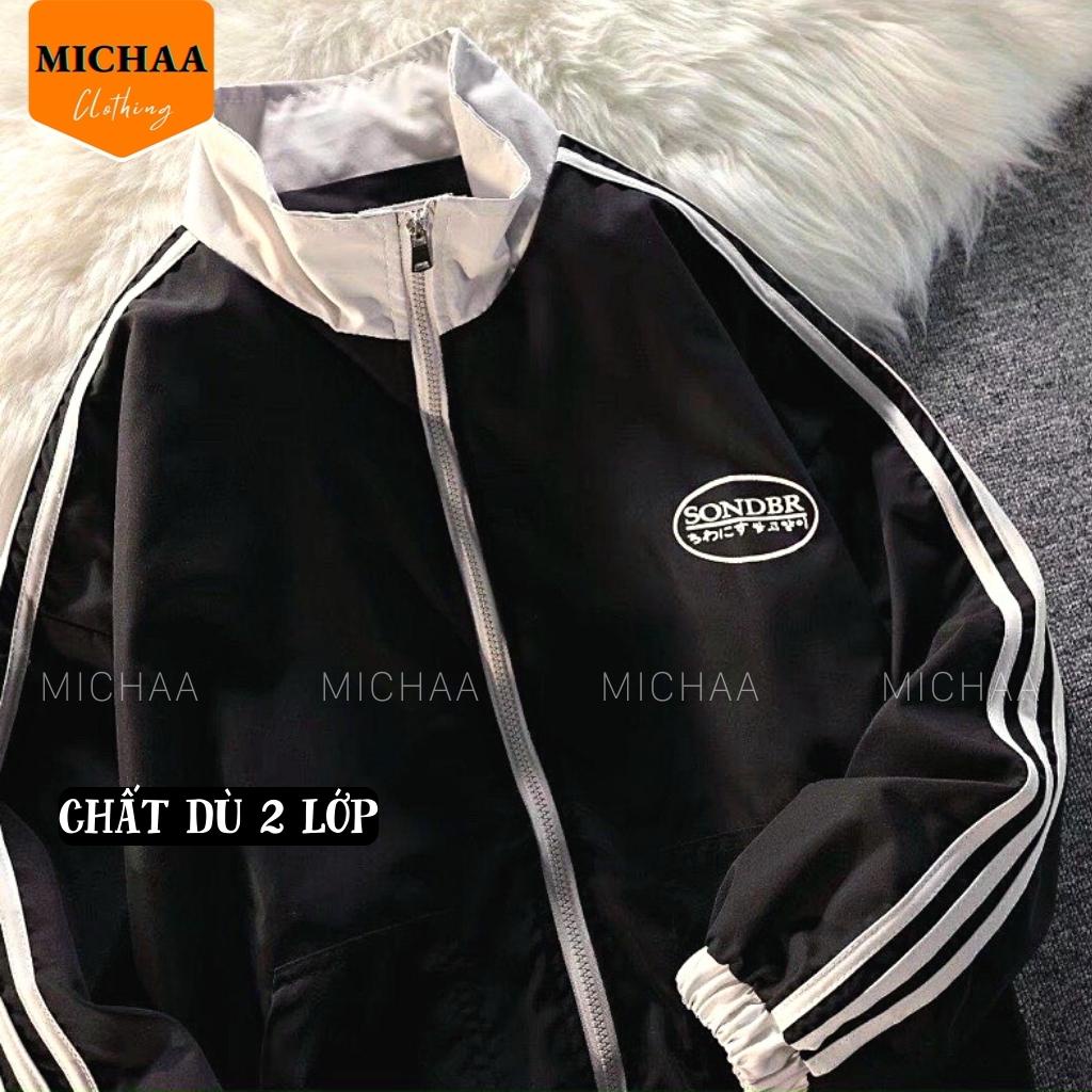 Áo Khoác Bomber Dù SONDBR Nam Nữ Ulzzang Unisex Kiểu Bóng Chày Form Rộng 2 Lớp - MICHAA