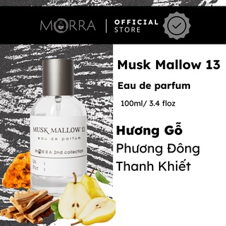 Nước Hoa Nam Nữ Morra Musk Mallow 13 Dung Tích 100ml Hương Thơm Thuần Khiết, Tinh Tế, Bí Ẩn