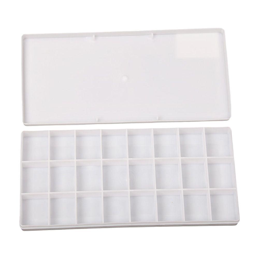 ELEGANT Bảng Đựng Màu Vẽ Bằng Acrylic Kèm Nắp Đậy Tiện Dụng Cho Học Sinh