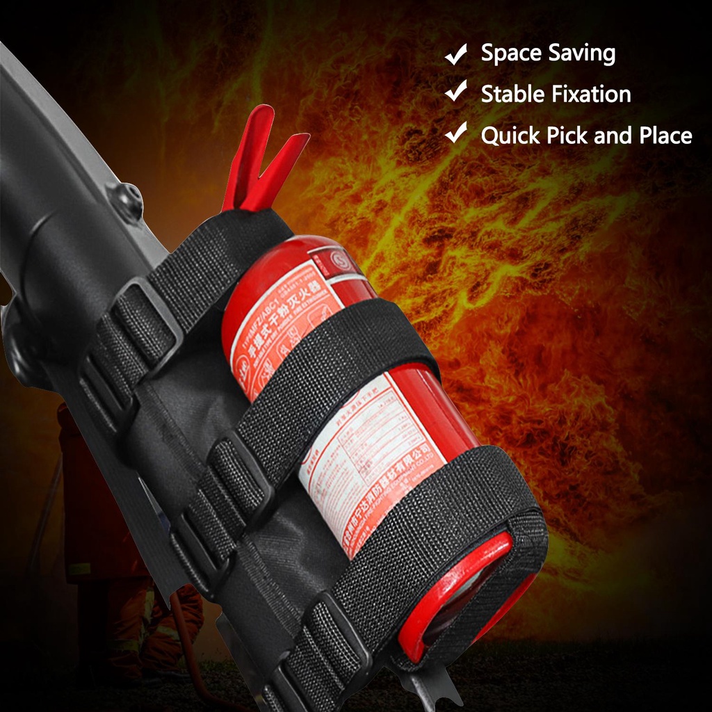 LET 2 Bình Chữa Cháy Bằng Polyester Bền Có Thể Điều Chỉnh Cho Xe Hơi