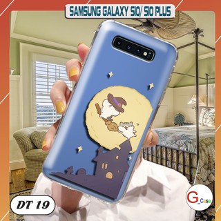 Ốp lưng SAMSUNG GALAXY S10/ S10 PLUS dẻo trong in hình