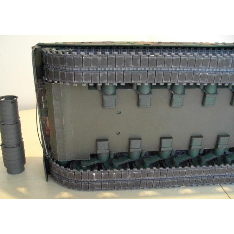 Bộ kit mô hình giấy 3D Xe tăng Leopard 2A4 German Tank