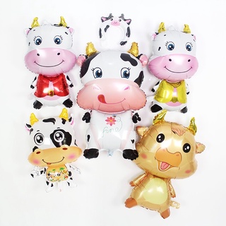 Bóng bay hình con trâu , con bò sữa tráng nhôm