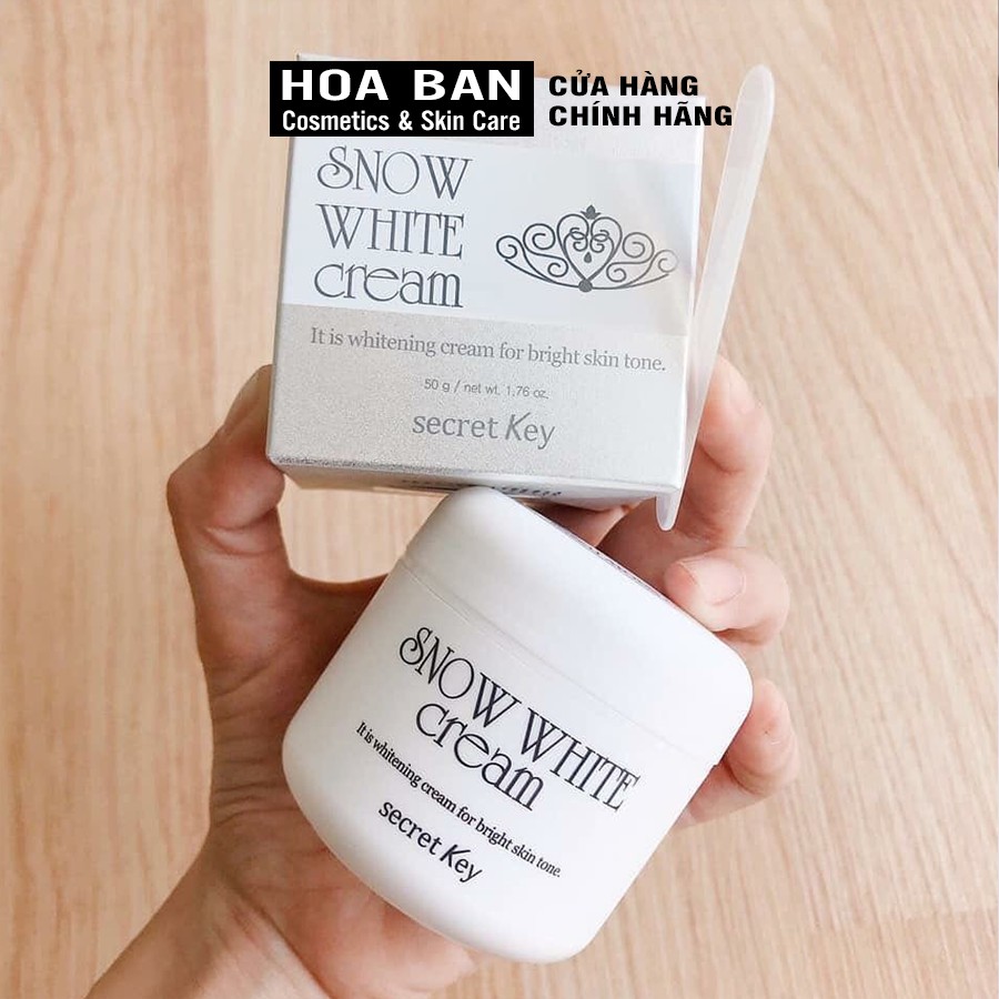 Kem dưỡng trắng da Secret Key Snow White Cream 50gr