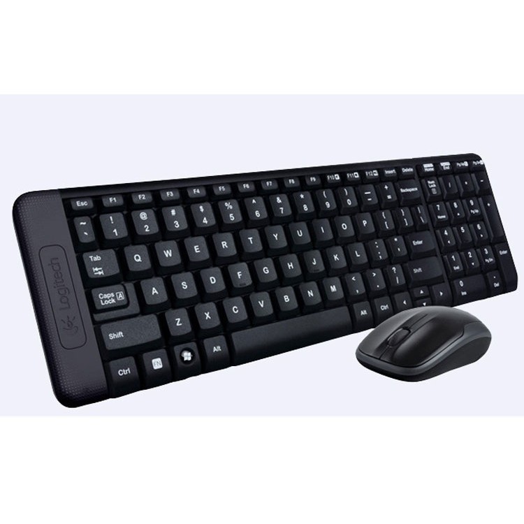 [ HÀNG CHÍNH HÃNG ] Combo Bàn Phím Chuột Không Dây Logitech MK220