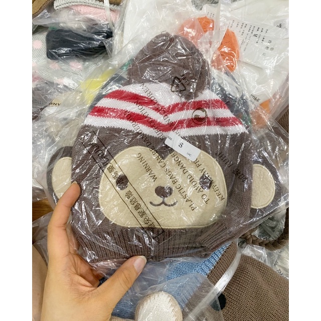 Mũ len xuất xịn cho bé 2-6y