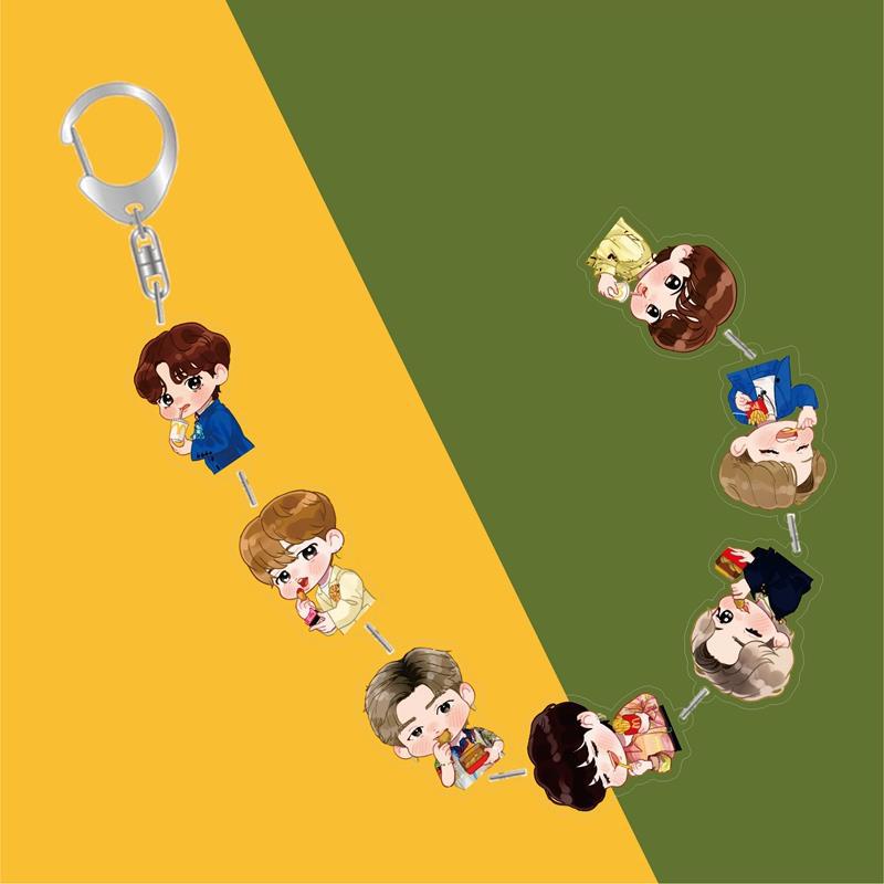 Móc Khóa Hoạt Hình Kpop BTS