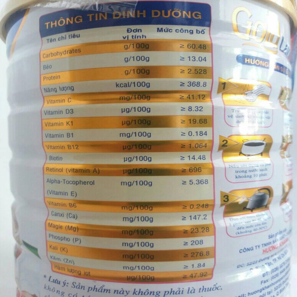 Sữa GoldLay Canxi 900g ngừa loãng xương tiểu đường (date t6.2022)