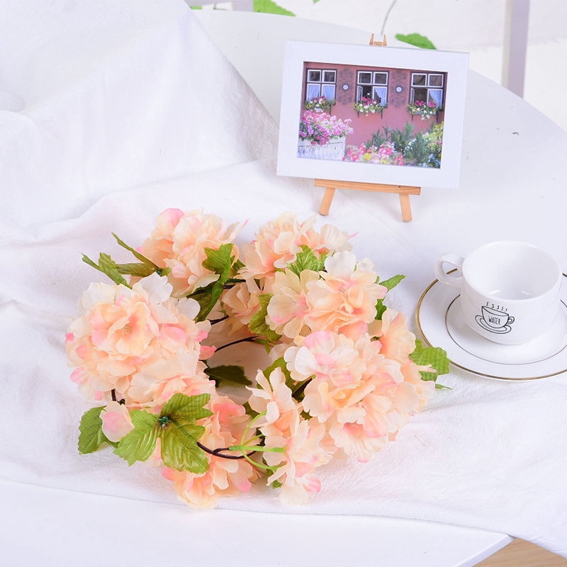 Dây Hoa Hồng Giả Bằng Nhựa Dùng Trang Trí