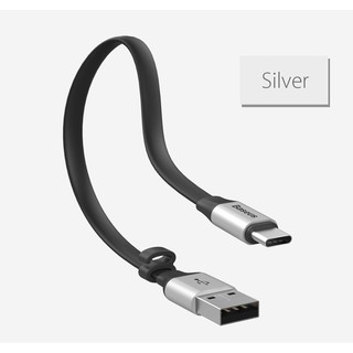 Cáp Baseus type C 23cm siêu ngắn,siêu bền - Chính hãng