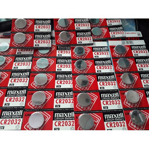 Vỉ 5 viên pin Maxell dòng cao cấp CR2032