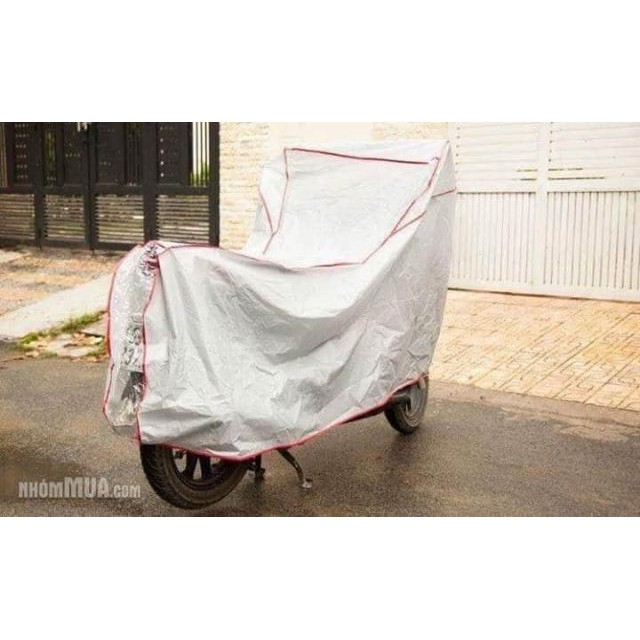 Bạt phủ xe máy nắng mưa