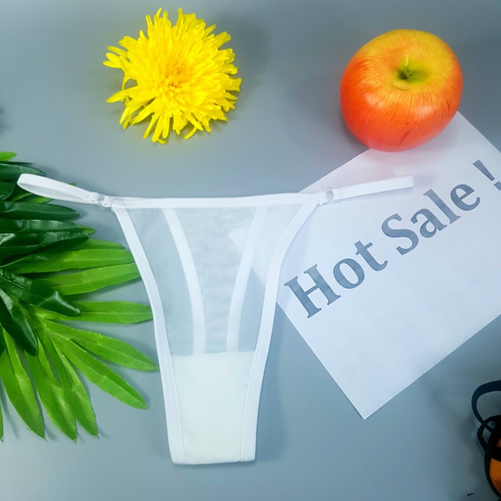 Quần nhỏ lọt khe DenYa chất lưới thoáng mát có rảnh chữ T tránh chéo dây độc đáo, QLLK10