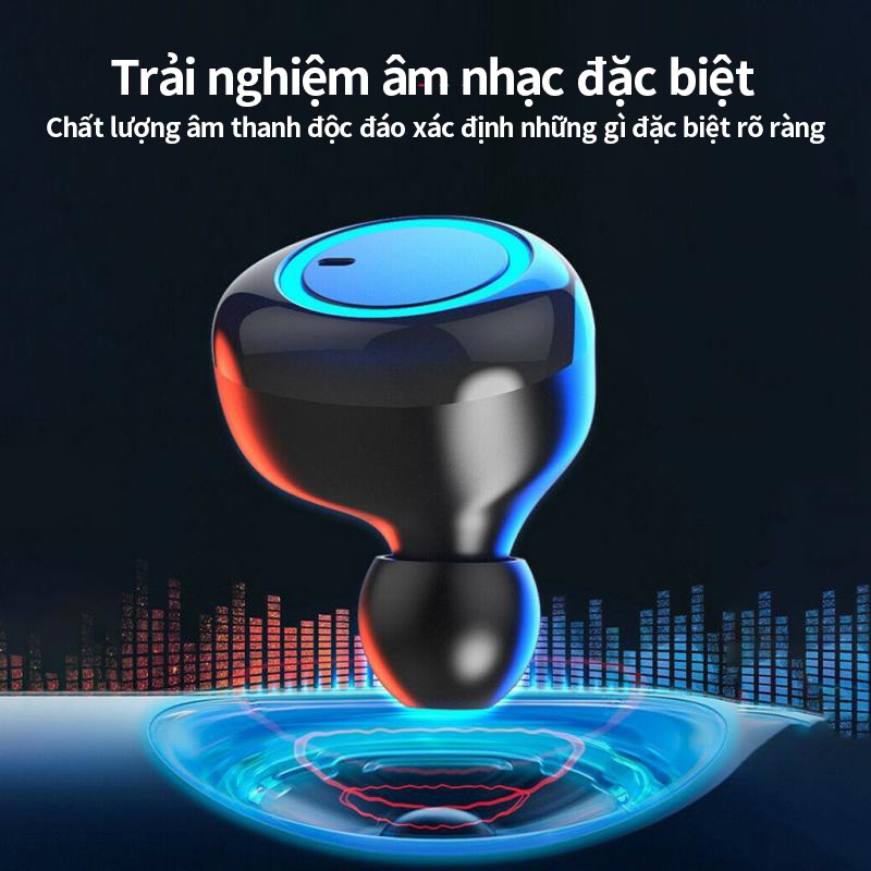 Tai nghe Bluetooth AL-2 không dây V5.0 TWS cảm ứng phong cách thể thao chống nước kiểu dáng mini cho IPhone Android