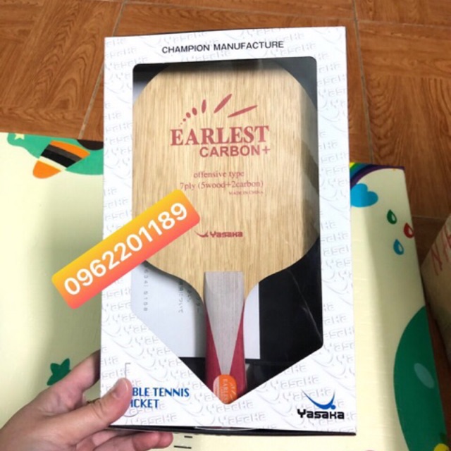 Cốt vợt bóng bàn Yasaka EARLEST CARBON