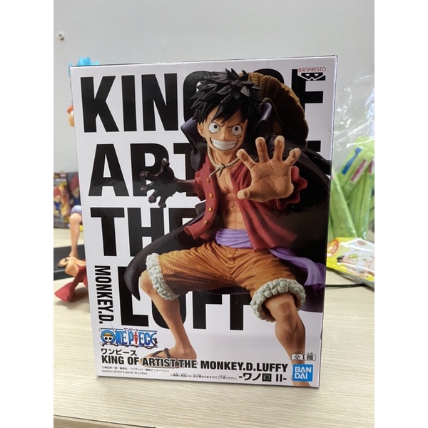 Chính hãng mô hình luffy king of artist
