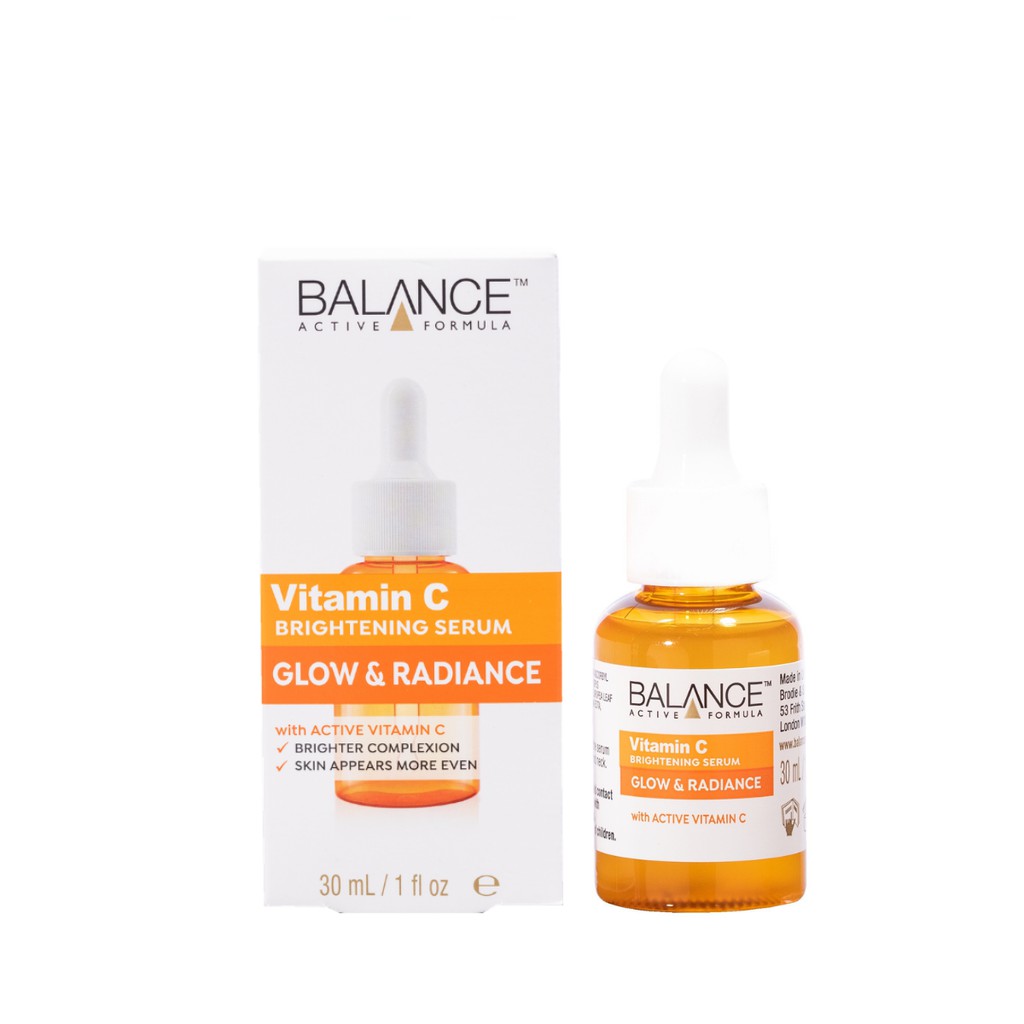 Serum Trắng Da, Mờ Thâm Balance Active Formula Vitamin C Brightening 30ml