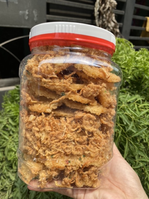 Cơm cháy mắm hành lắc chà bông siêu ngon 500g