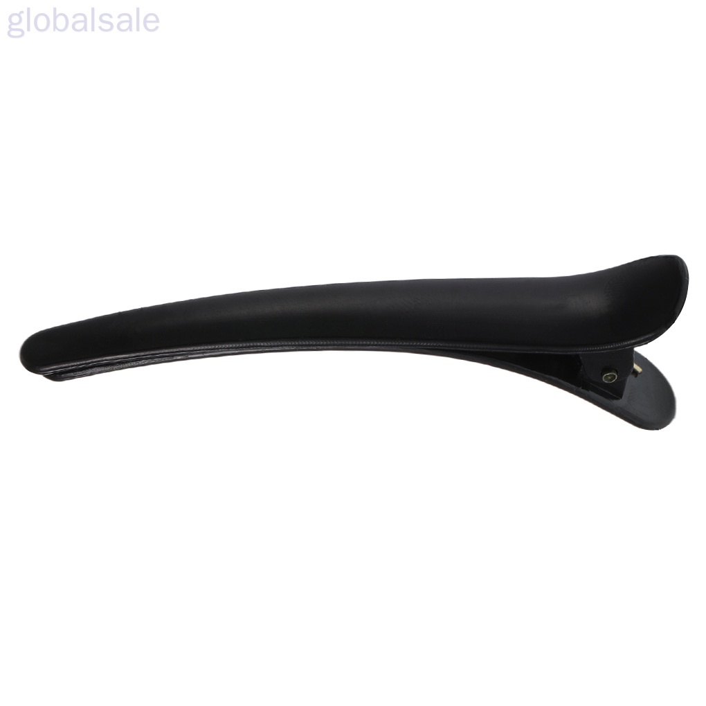 [Hàng mới về] Kẹp tóc dài làm từ nhựa màu đen chống trượt chuyên dụng cho salon làm tóc