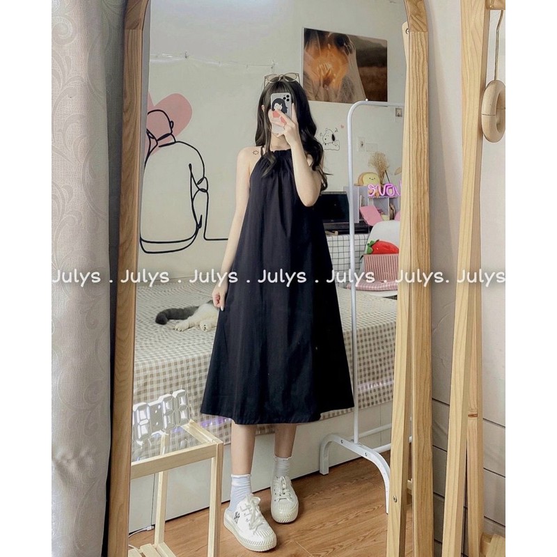 (loại 1) VÁY MAXI DÁNG CHỮ A  CỔ YẾM HỞ LƯNG CHẤT THÔ /GIÁ SIÊU TỐT/ (ẢNH THẬT Ở CUỐI) - HÀNG VỀ LIÊN TỤC MỖI 2 NGÀY | BigBuy360 - bigbuy360.vn