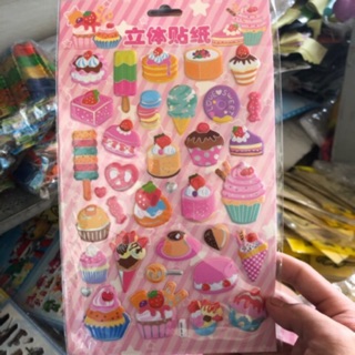 Sỉ tờ dán sticker loại to siêu mới