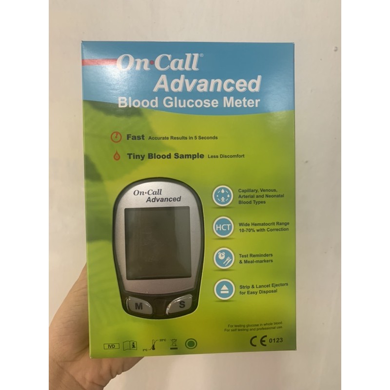 HỘP 25 QUE THỬ ĐƯỜNG HUYẾT ON CALL ADVANCED (Que Rời)