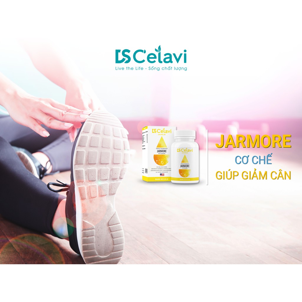 [ DSC'ELAVI - NHẬP KHẨU MỸ ] Viên uống giảm cân JARMORE