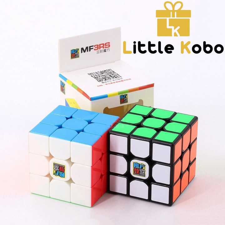 [Mã LIFE0503TOYS giảm 10% đơn 0Đ] Rubik 3x3 MF3RS 3 Tầng Khối Lập Phương Rubic RS3 Viền Đen Stickerless Đồ Chơi Trí Tuệ