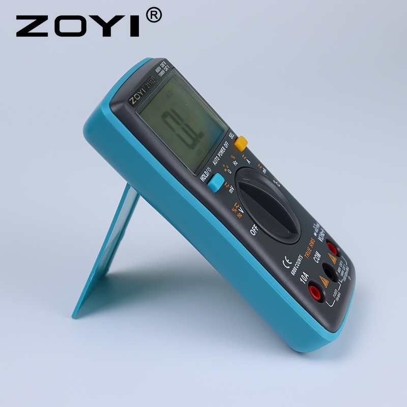 Đồng hồ vạn năng điện tử ZOYI ZT102 đồng hồ đa năng kỹ thuật số màn hình LCD ZT 102