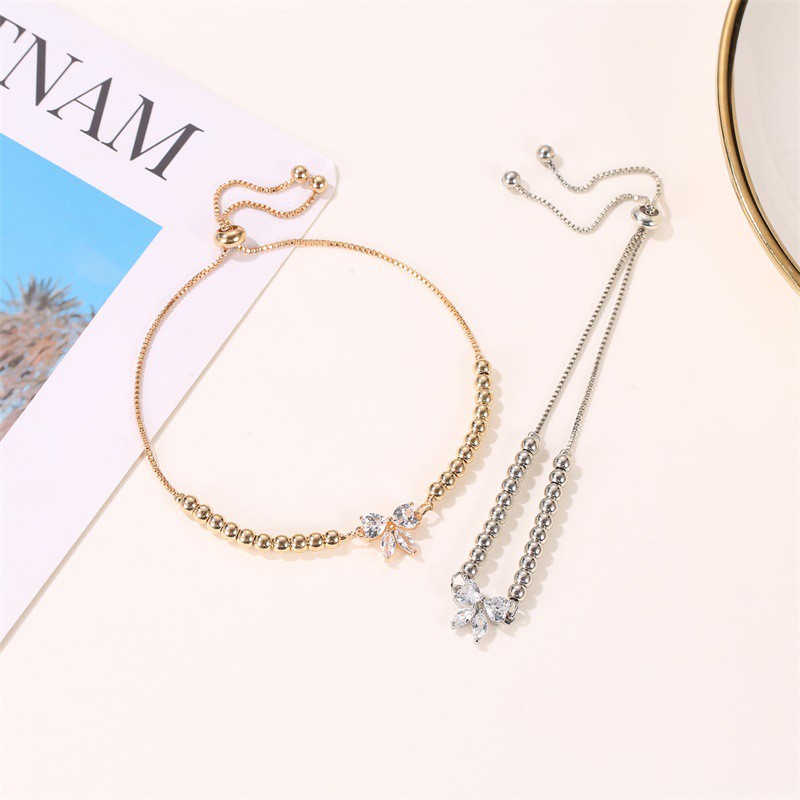 Vòng Tay Đính Đá zircon Phong Cách Hàn Quốc