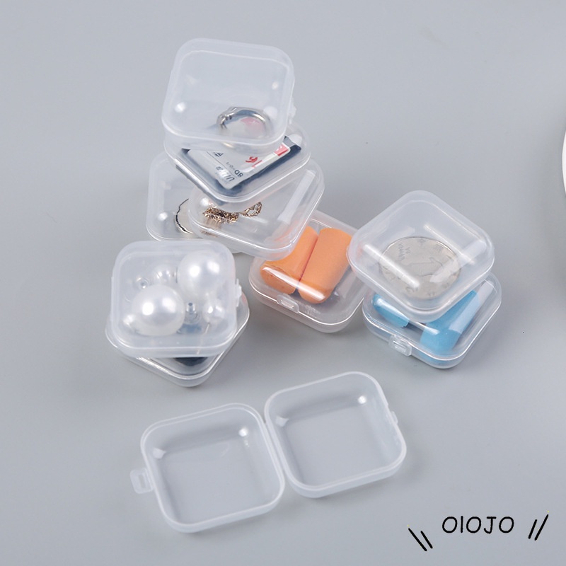 🌸Hộp Nhựa Trong Suốt Mini Đựng Trang Sức Sang Trọng