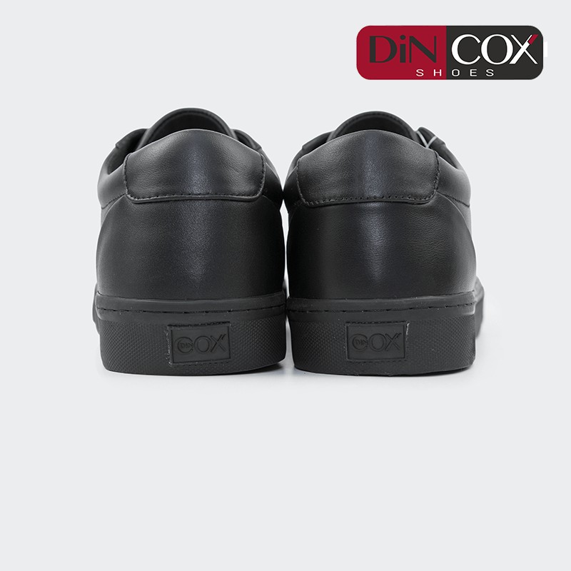 Giày Sneaker Da Unisex DINCOX D20 Năng Động Cá Tính Black