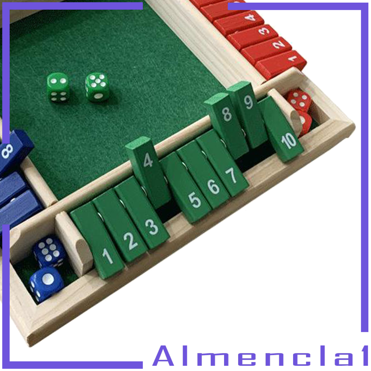 Bộ Trò Chơi Board Game Gia Đình Almencla1 Bằng Gỗ