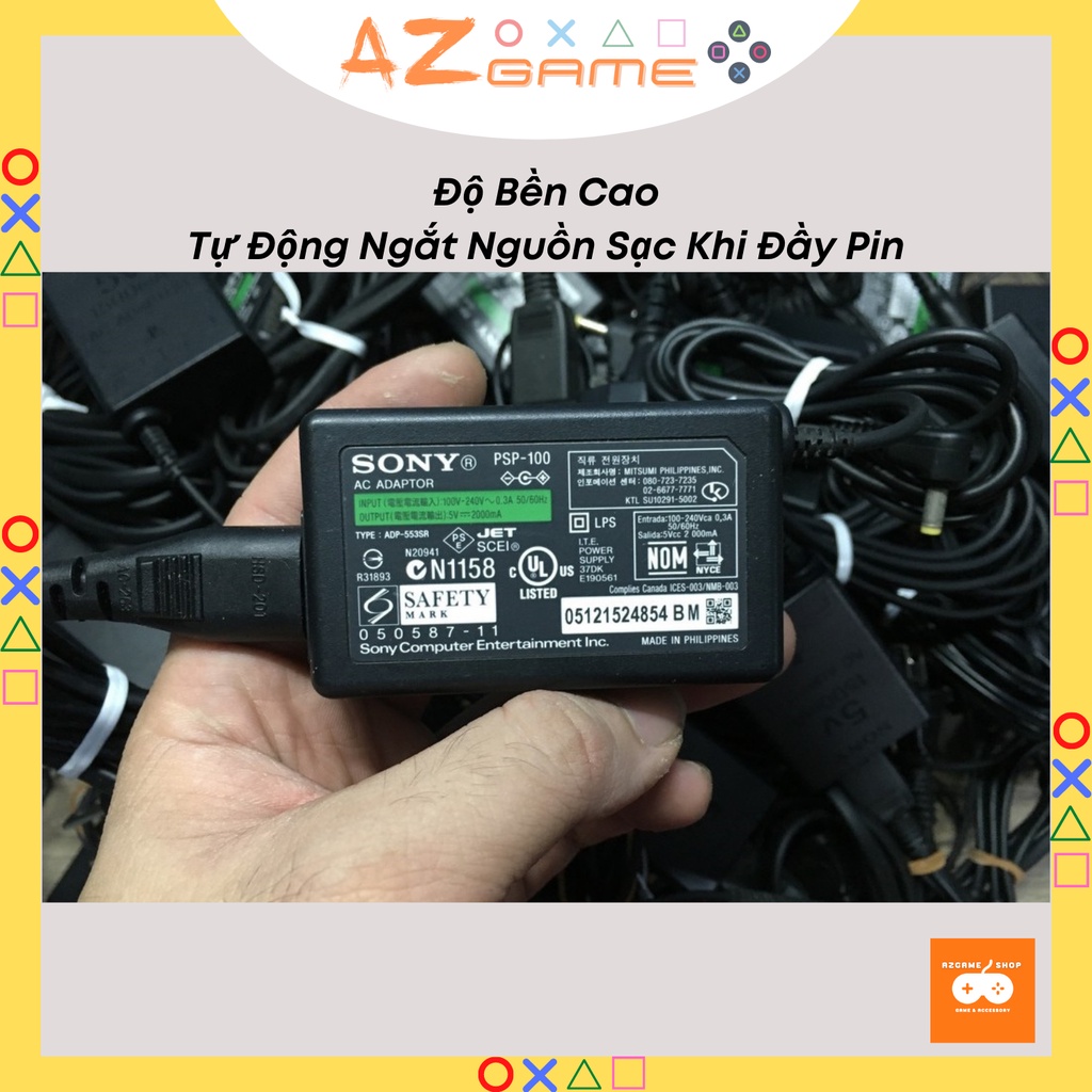 Trọn bộ Sạc PSP 1000 / 2000 / 3000 Chính Hãng